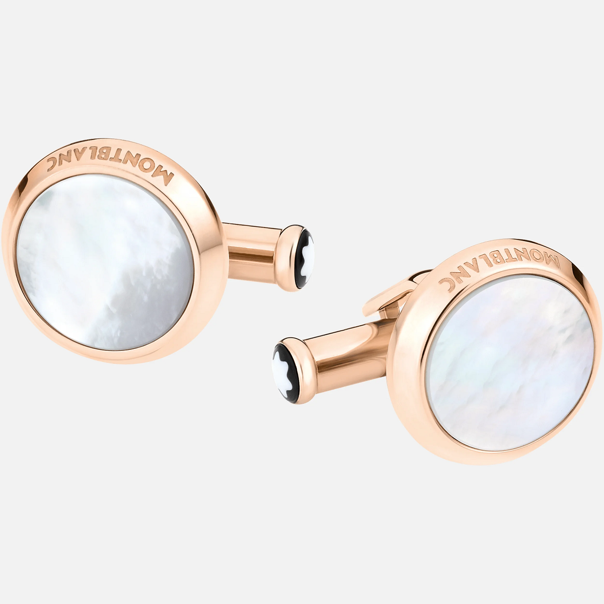 Gemelli Montblanc Meisterstück Madreperla ed Oro Rosa MB116662
