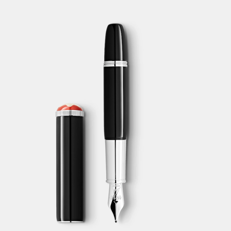 Stilografica Montblanc Heritage Rouge et Noir “Baby” Edizione Speciale Nera MB127801