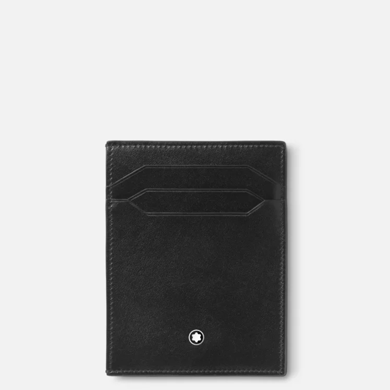 Custodia tascabile Montblanc Piatta 4 scomparti Meisterstück con portadocumento MB198328